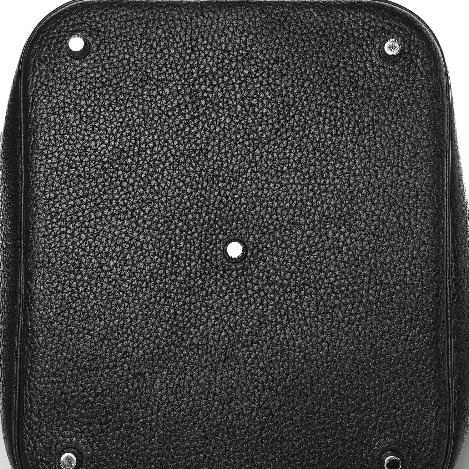 Hermes Taurillon Clemence Picotin Lock 26 GM Black 9 of 10