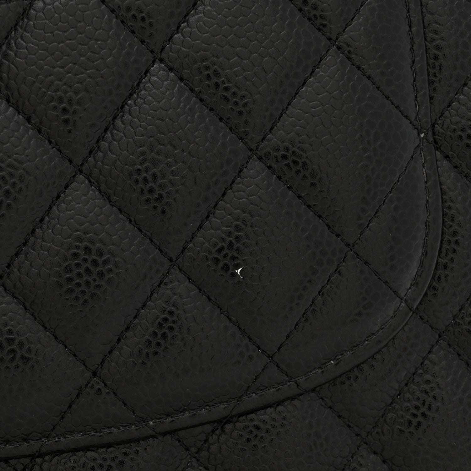 Chanel Caviar Quilted Medium Double Flap Black 11 of 14