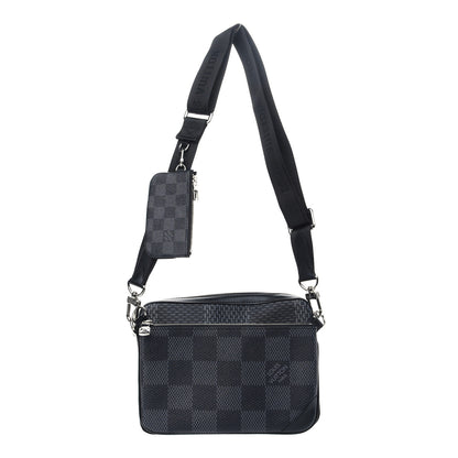 Louis Vuitton Damier Graphite 3D Trio Messenger 1 of 8