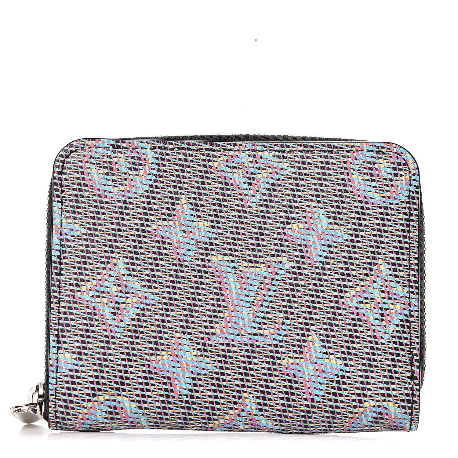 Louis Vuitton Calfskin Monogram LV Pop Zippy Coin Purse Blue 1 of 7
