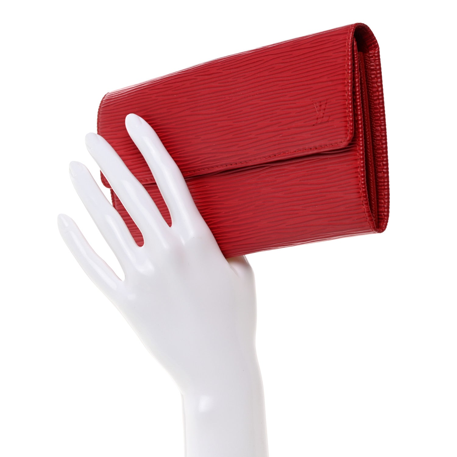 Louis Vuitton Epi Sarah Wallet Castillan Red 2 of 6