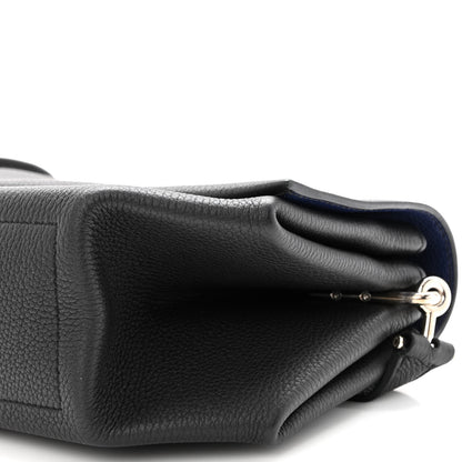 Hermes Taurillon Novillo Opli 24 Black Bleu Encre 9 of 11