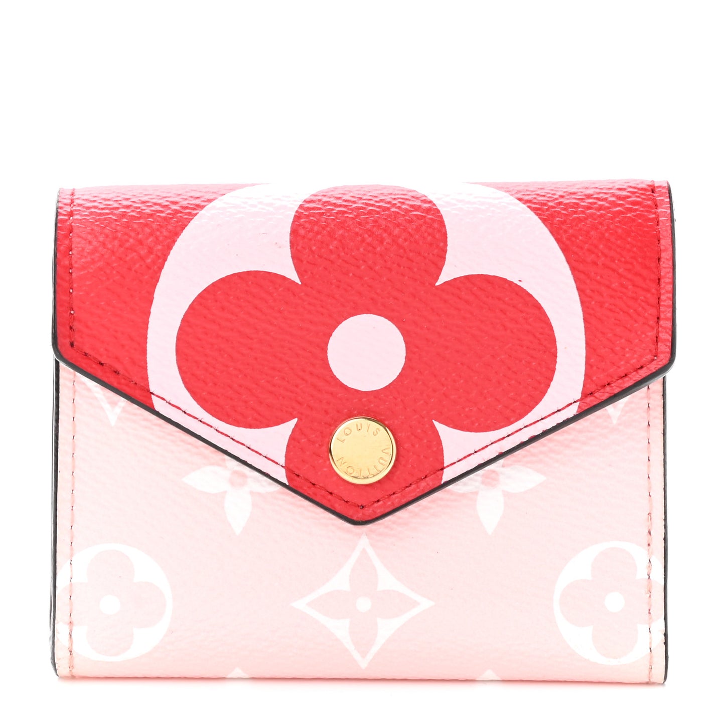 Monogram Giant Zoe Wallet Rouge Rose
