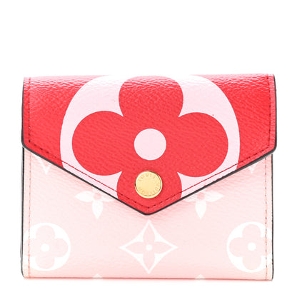Louis Vuitton Monogram Giant Zoe Wallet Rouge Rose 1 of 7