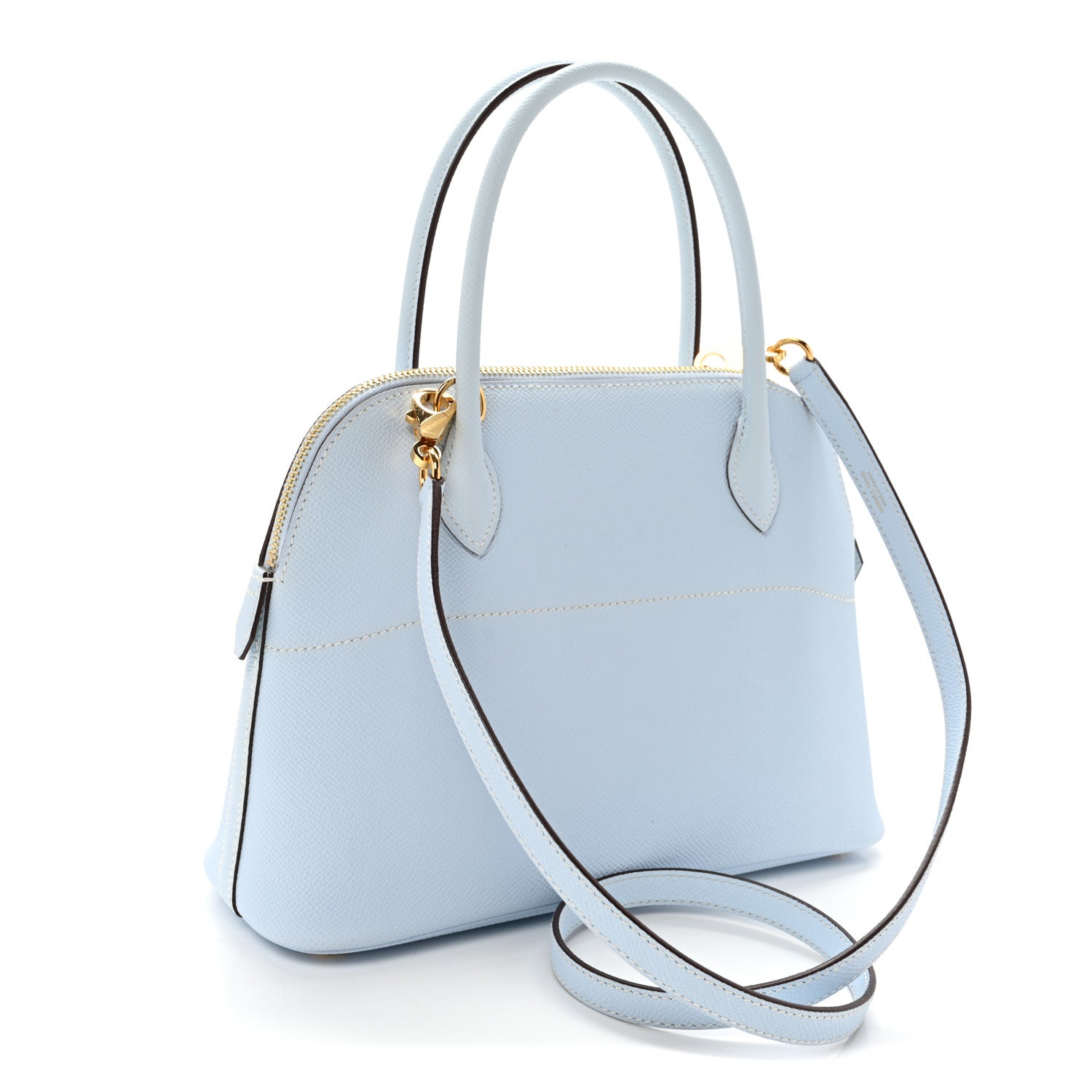 Hermes Epsom Bolide 27 Bleu Brume 3 of 10