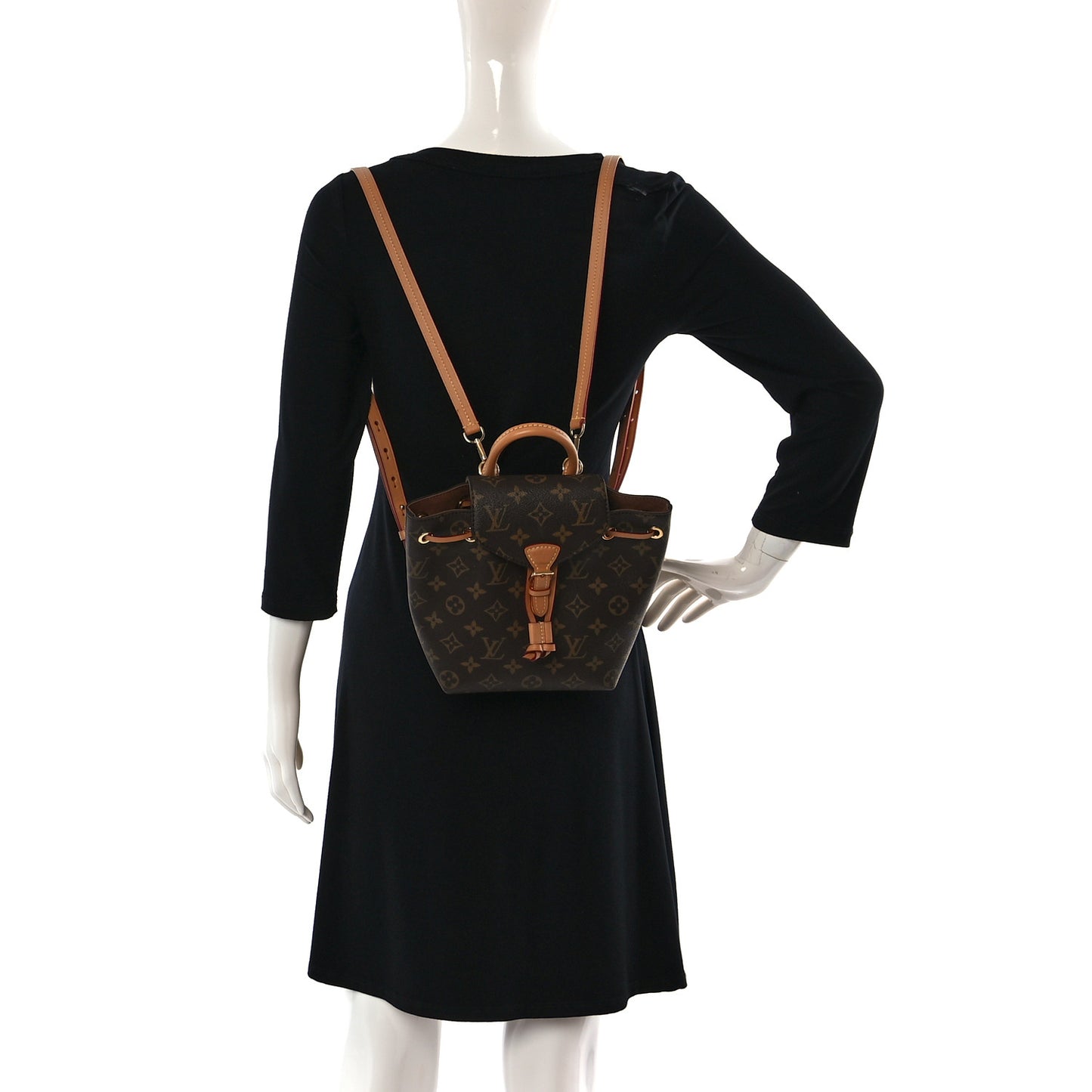 Monogram Montsouris BB Backpack Natural