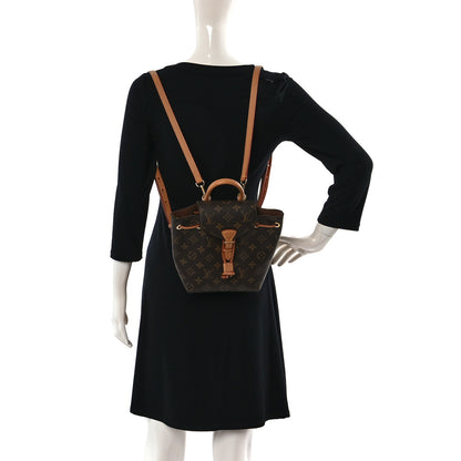 Louis Vuitton Monogram Montsouris BB Backpack Natural 2 of 13