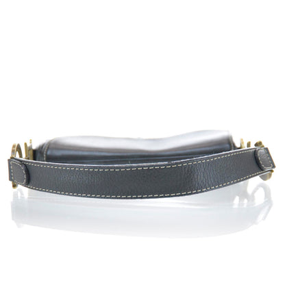 Christian Dior Leather Saddle Bag Black 4 of 10