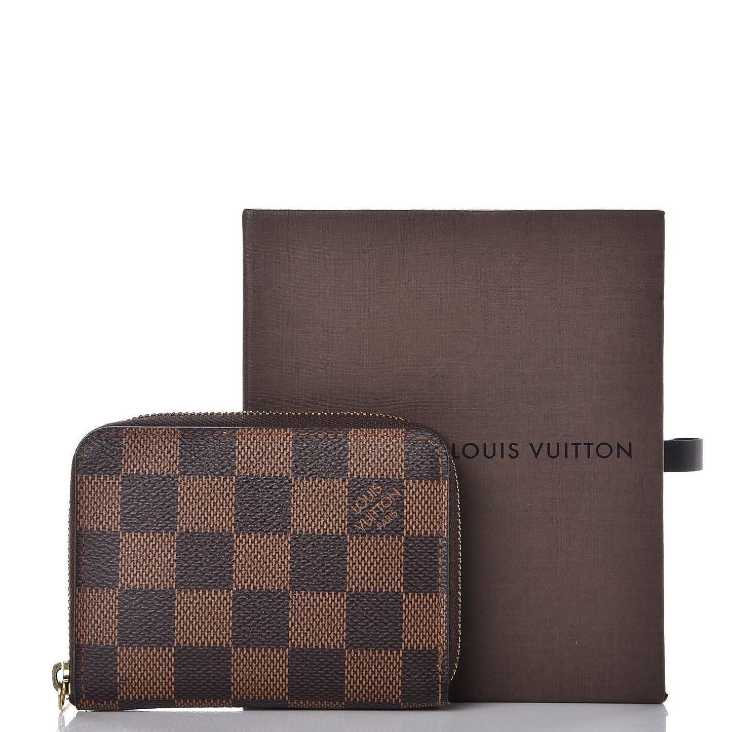 Damier Ebene Zippy Coin Purse