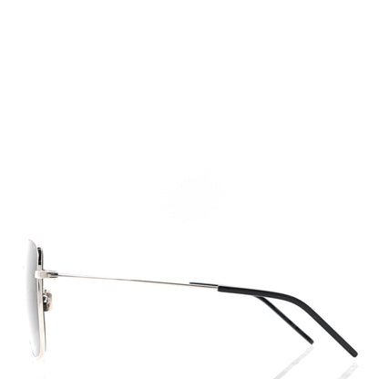 Saint Laurent SL 312 M Sunglasses Silver 3 of 8
