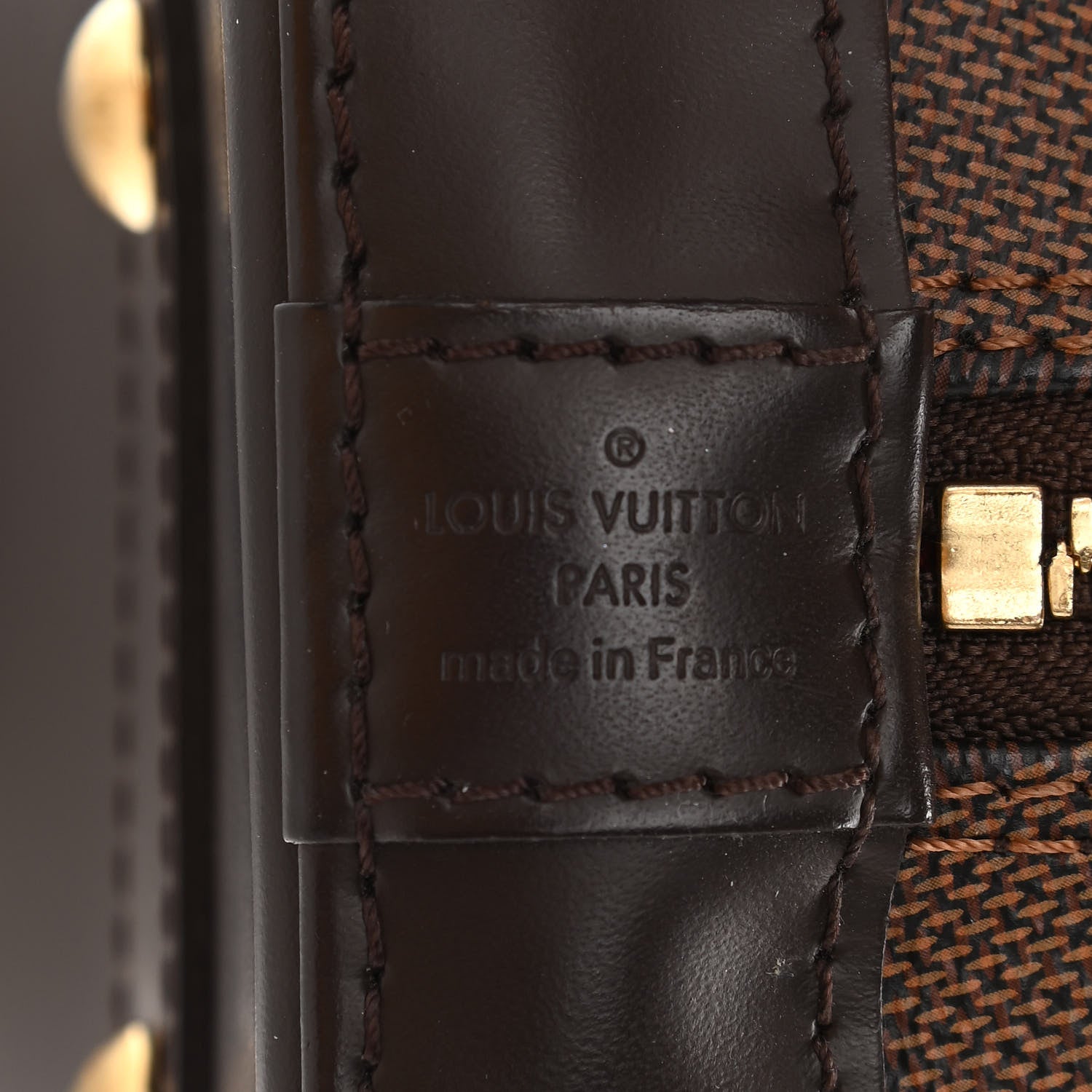 Louis Vuitton Damier Ebene Alma BB 6 of 13