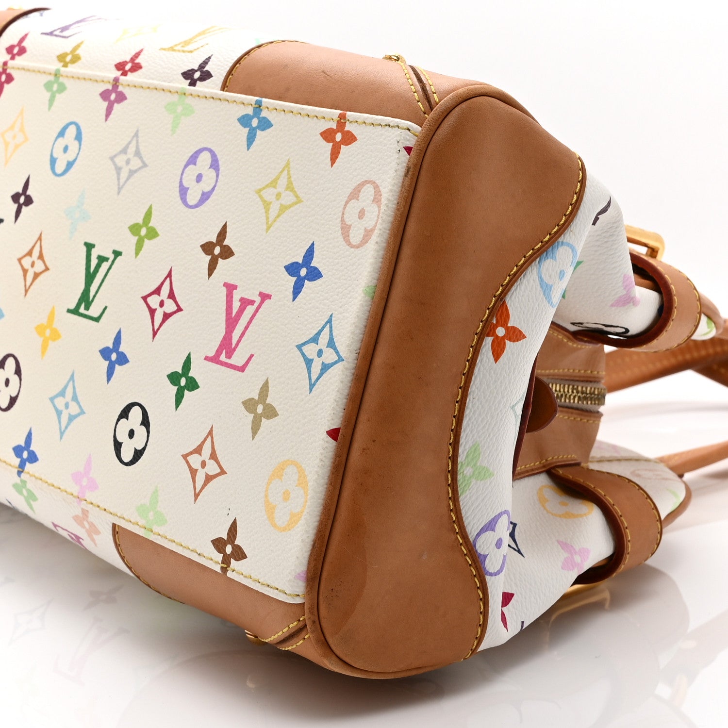 Louis Vuitton Monogram Multicolor Claudia White 10 of 15