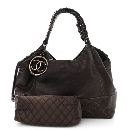 Chanel Metallic Calfskin Baby Coco Cabas Bronze 1 of 15