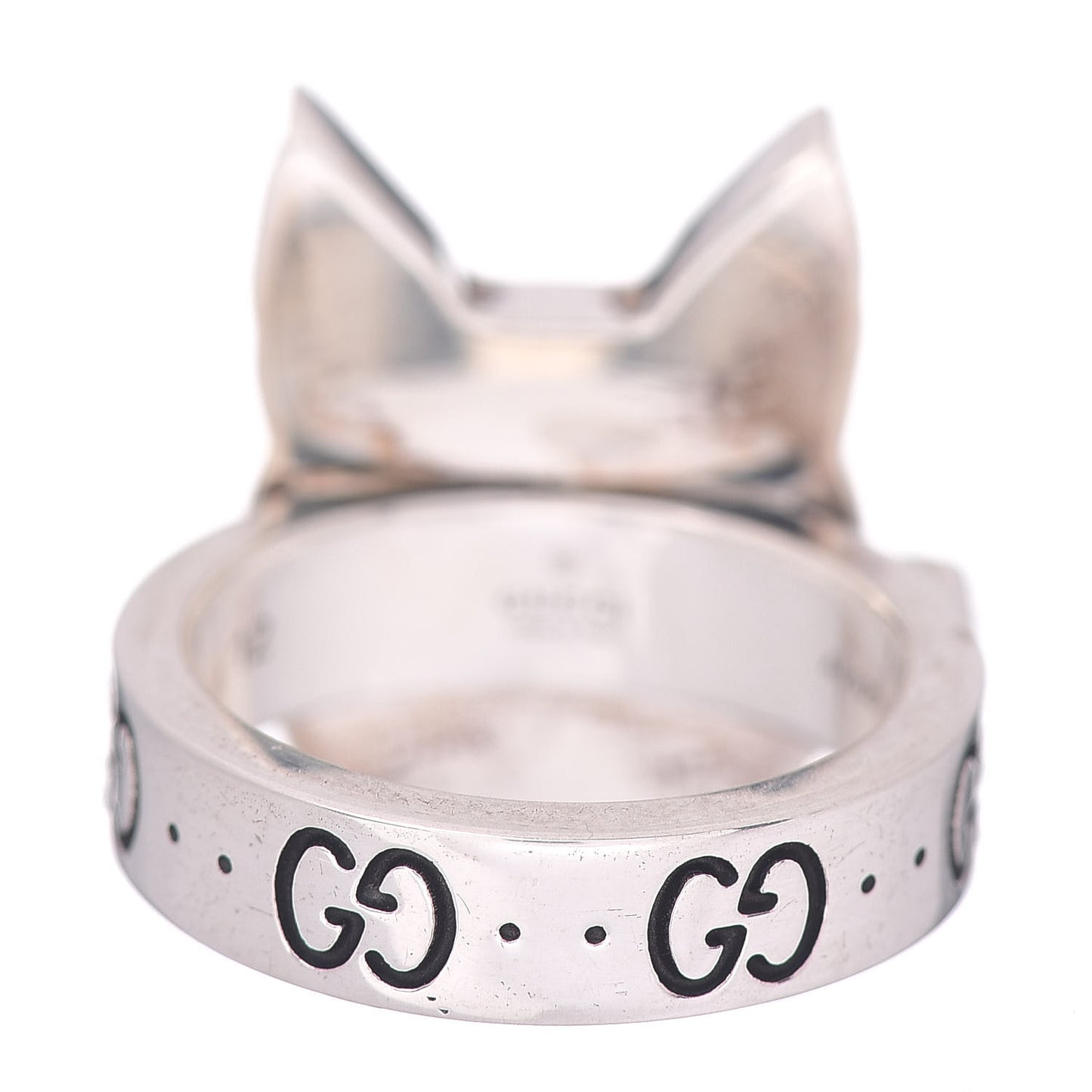 Sterling Silver Enamel Bosco Ring 52 6