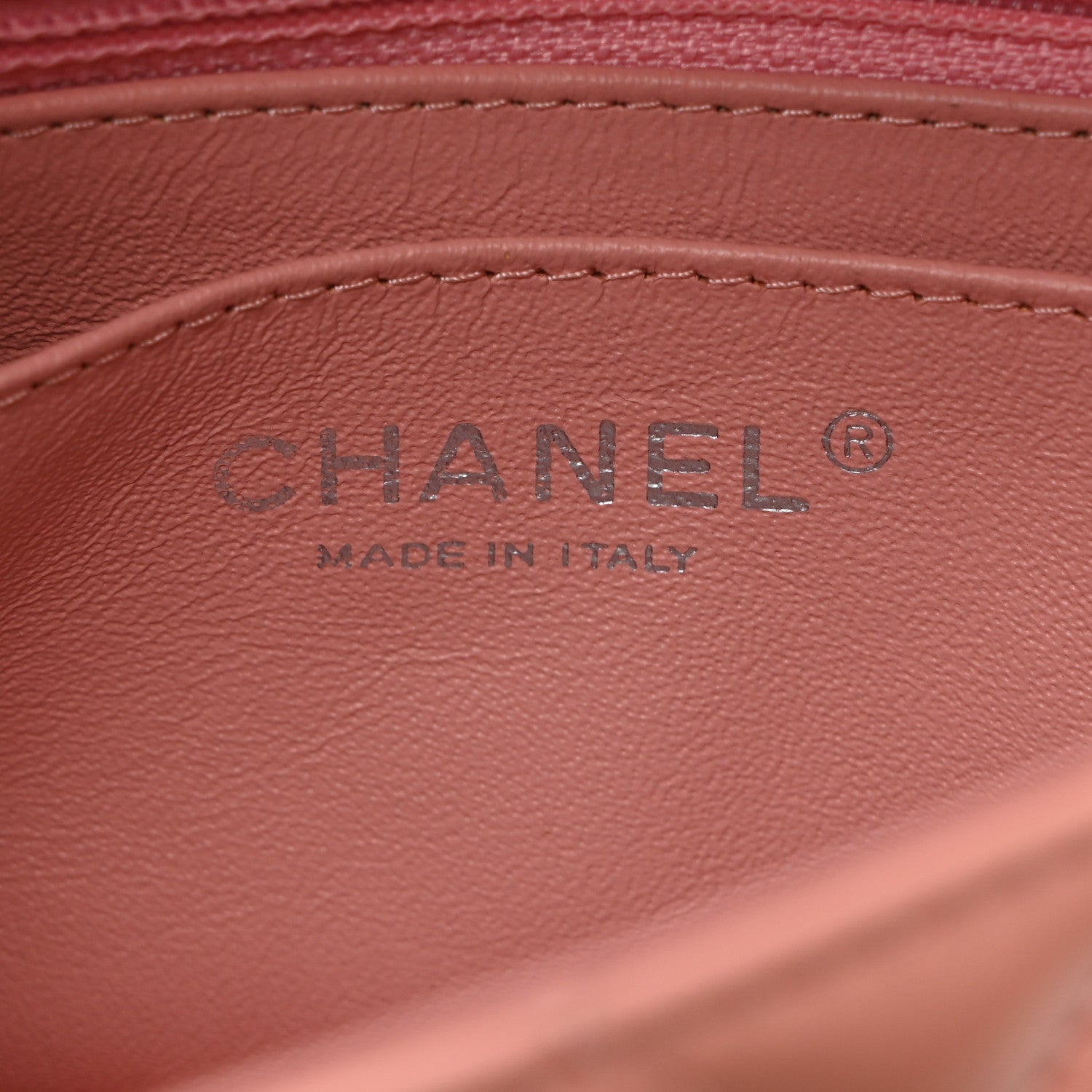 Chanel Patent Calfskin Quilted Mini Rectangular Flap Light Pink 6 of 10