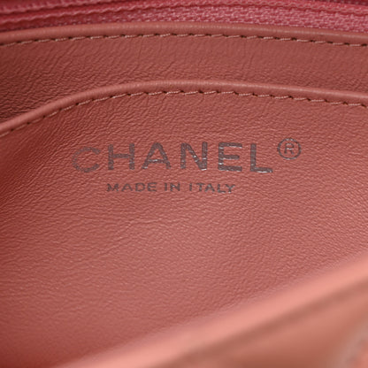 Chanel Patent Calfskin Quilted Mini Rectangular Flap Light Pink 6 of 10