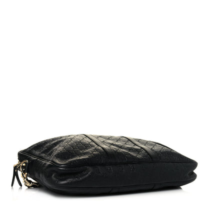 Gucci Guccissima Signature Briefcase Black 4 of 14