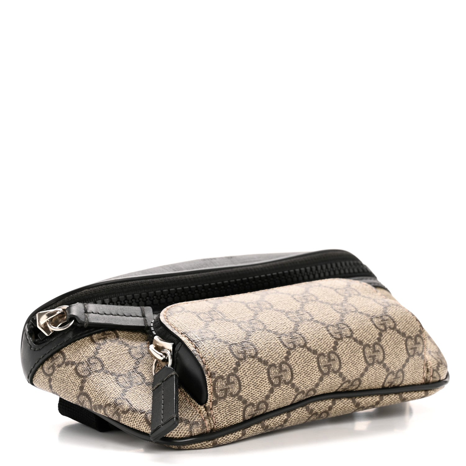 Gucci GG Supreme Monogram Belt Bag Black 4 of 11