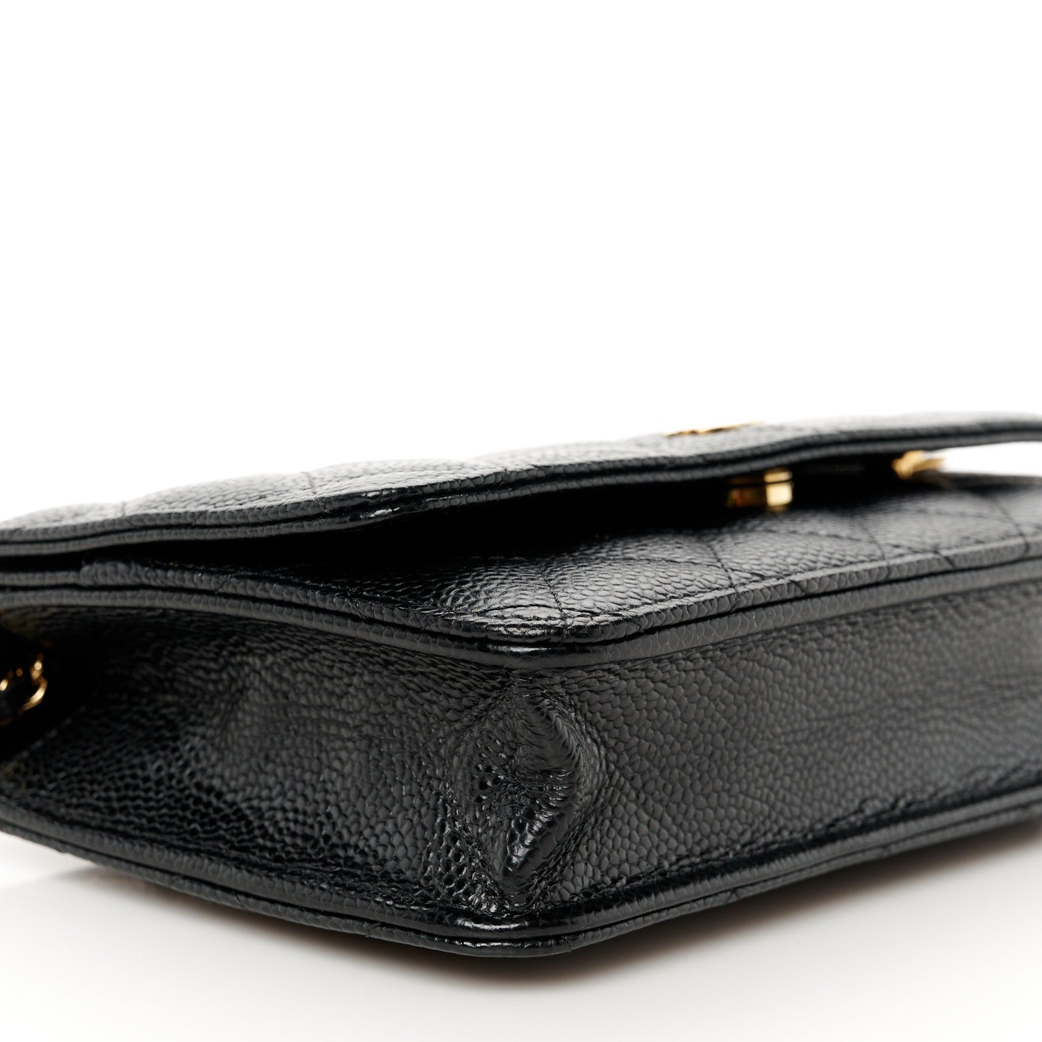 Chanel Caviar Quilted Wallet on Chain WOC Black 10 of 11