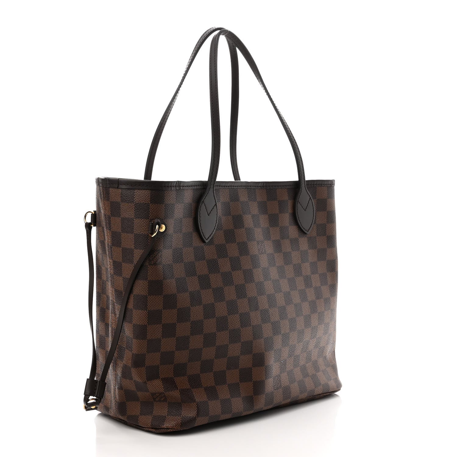 Louis Vuitton Damier Ebene Neo Neverfull MM Rose Ballerine 4 of 12