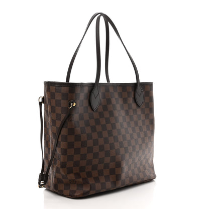 Louis Vuitton Damier Ebene Neo Neverfull MM Rose Ballerine 4 of 12