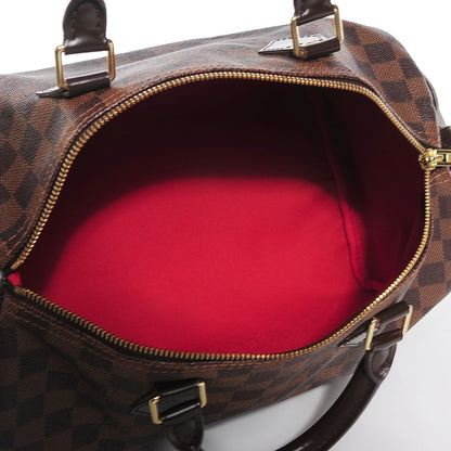 Louis Vuitton Damier Ebene Speedy 30 5 of 7
