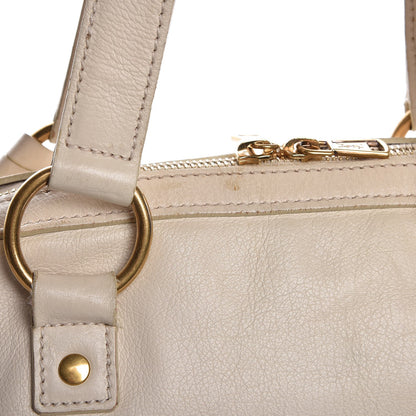 Saint Laurent Calfskin Oversized Muse Ivory 16 of 23