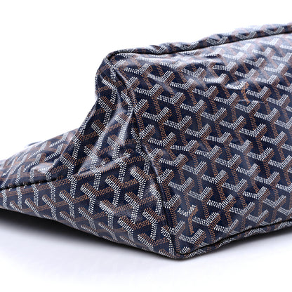 Goyard Goyardine Saint Louis GM Navy 8 of 9