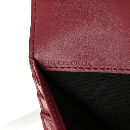 Burberry Heritage Grain Alvington Continental Wallet Crimson Pink 7 of 9