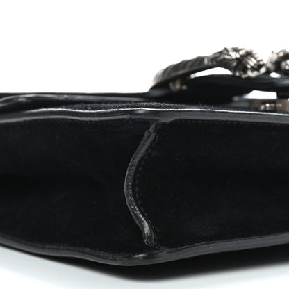 Gucci Suede Mini Dionysus Shoulder Bag Black 8 of 10