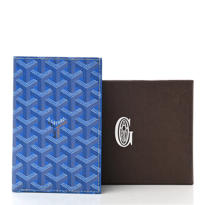 Goyard Goyardine Card Case Sky Blue 7 of 7