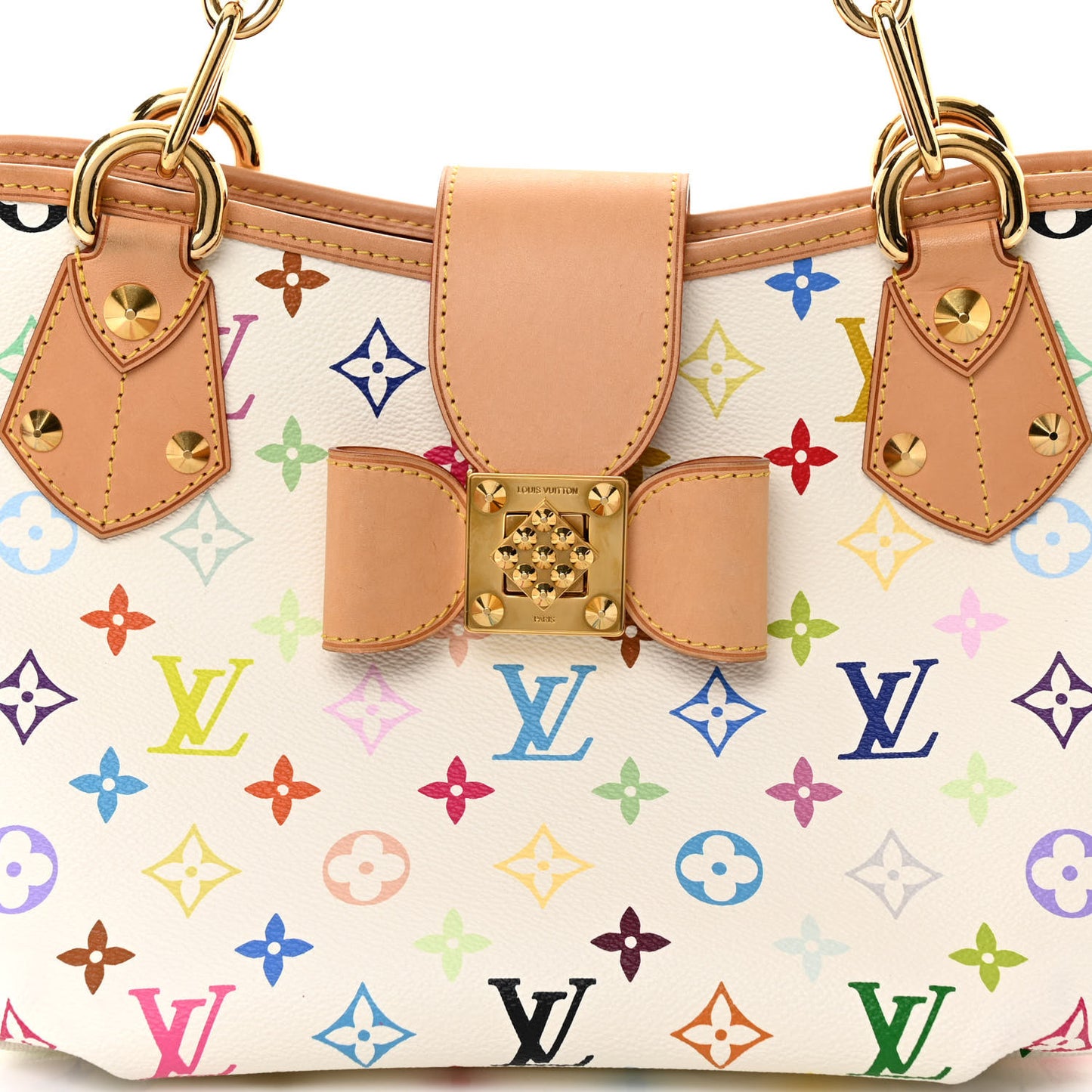 Monogram Multicolor Annie MM White