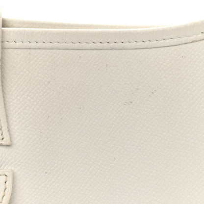Hermes Epsom Evelyne II PM White 17 of 20