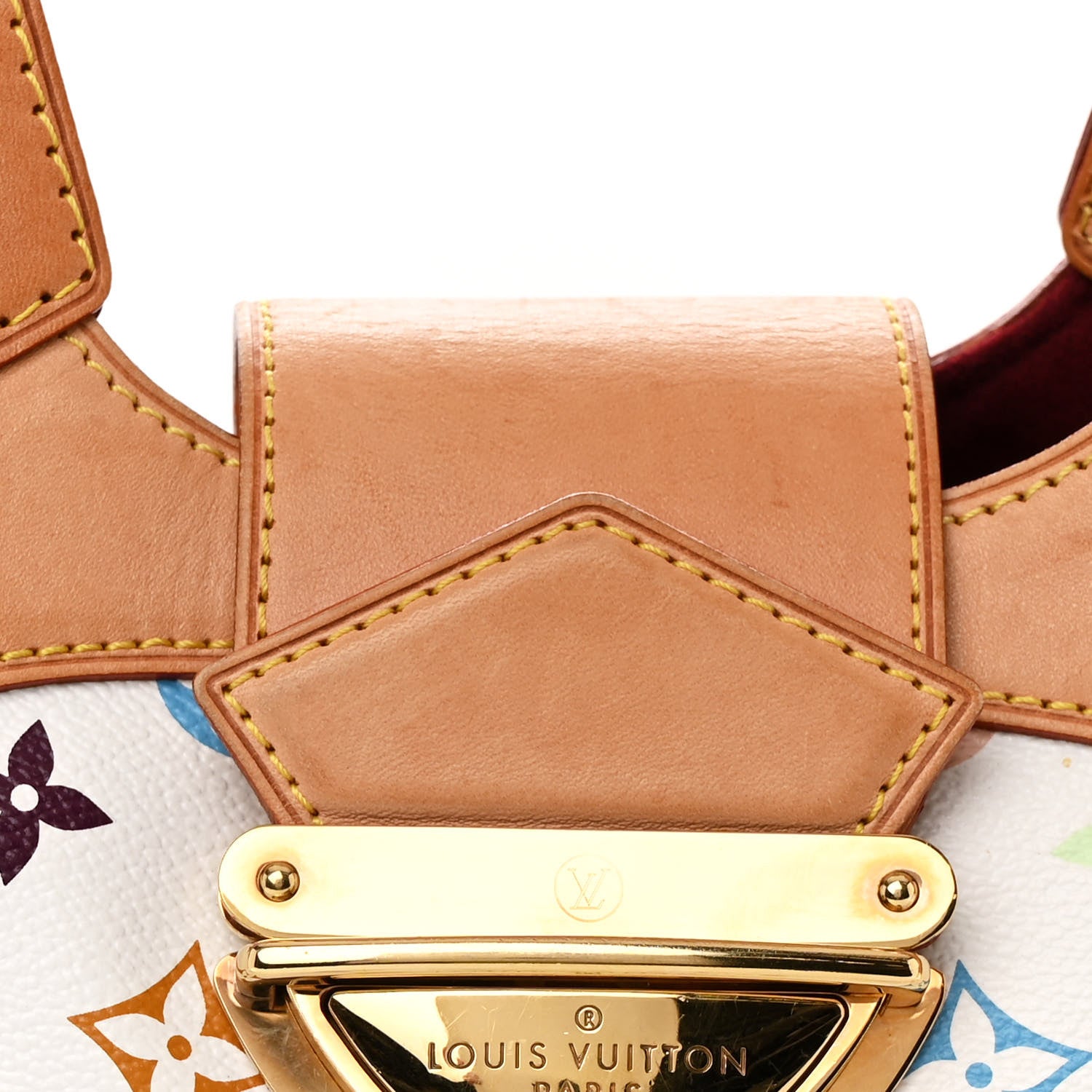 Louis Vuitton Monogram Multicolor Ursula White 8 of 15