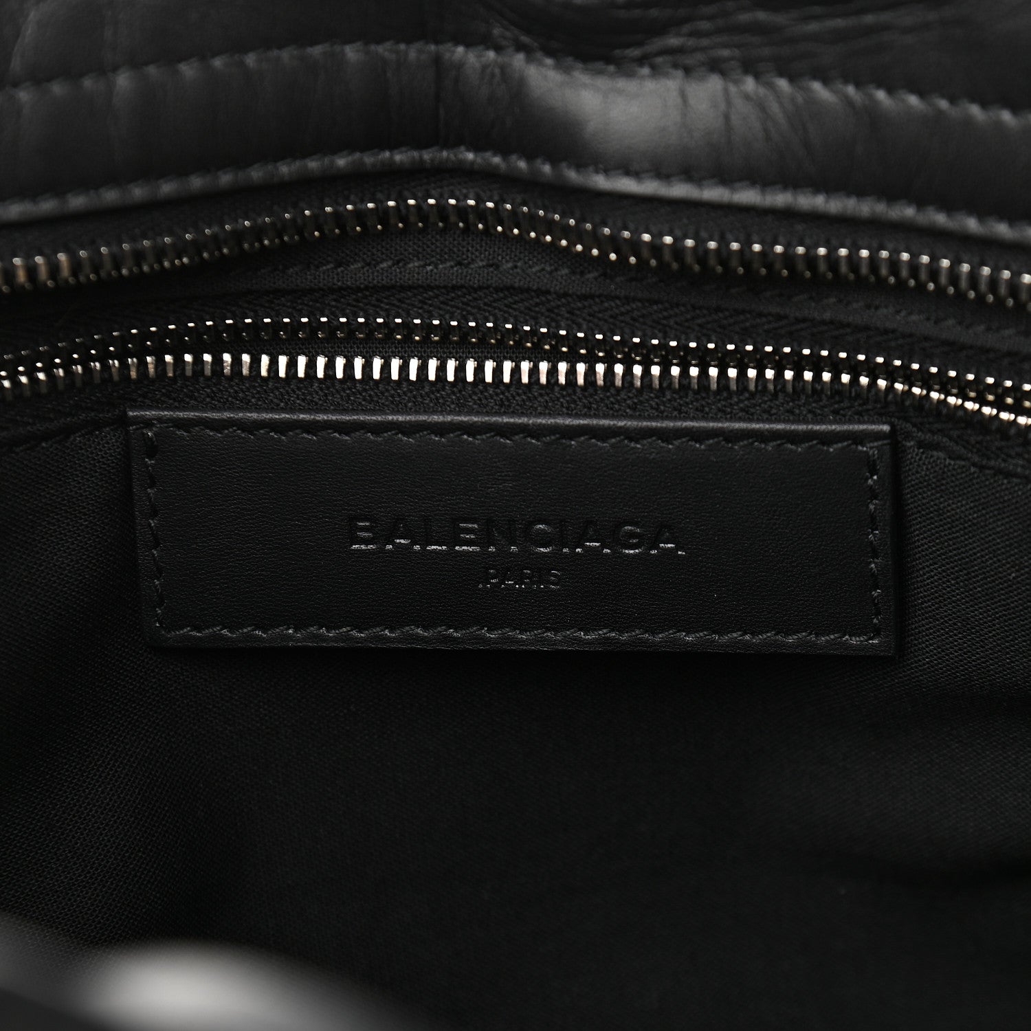 Balenciaga Alpaca Calfskin Classic Silver Hardware City Black 6 of 9