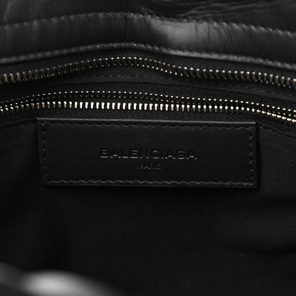 Balenciaga Alpaca Calfskin Classic Silver Hardware City Black 6 of 9