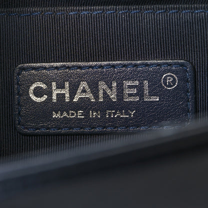 Chanel Calfskin Ombre Faded Quilted Small Boy Flap Blue 6 of 11