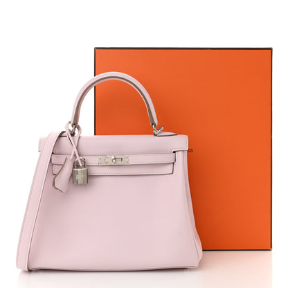 Hermes Swift Kelly Retourne 25 Mauve Pale 11 of 11