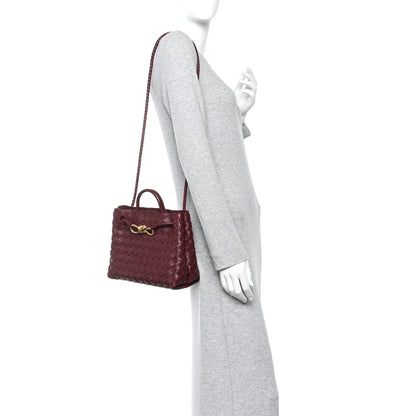 Bottega Veneta Nappa Intrecciato Small Andiamo Shoulder Bag Barolo Barolo 2 of 9