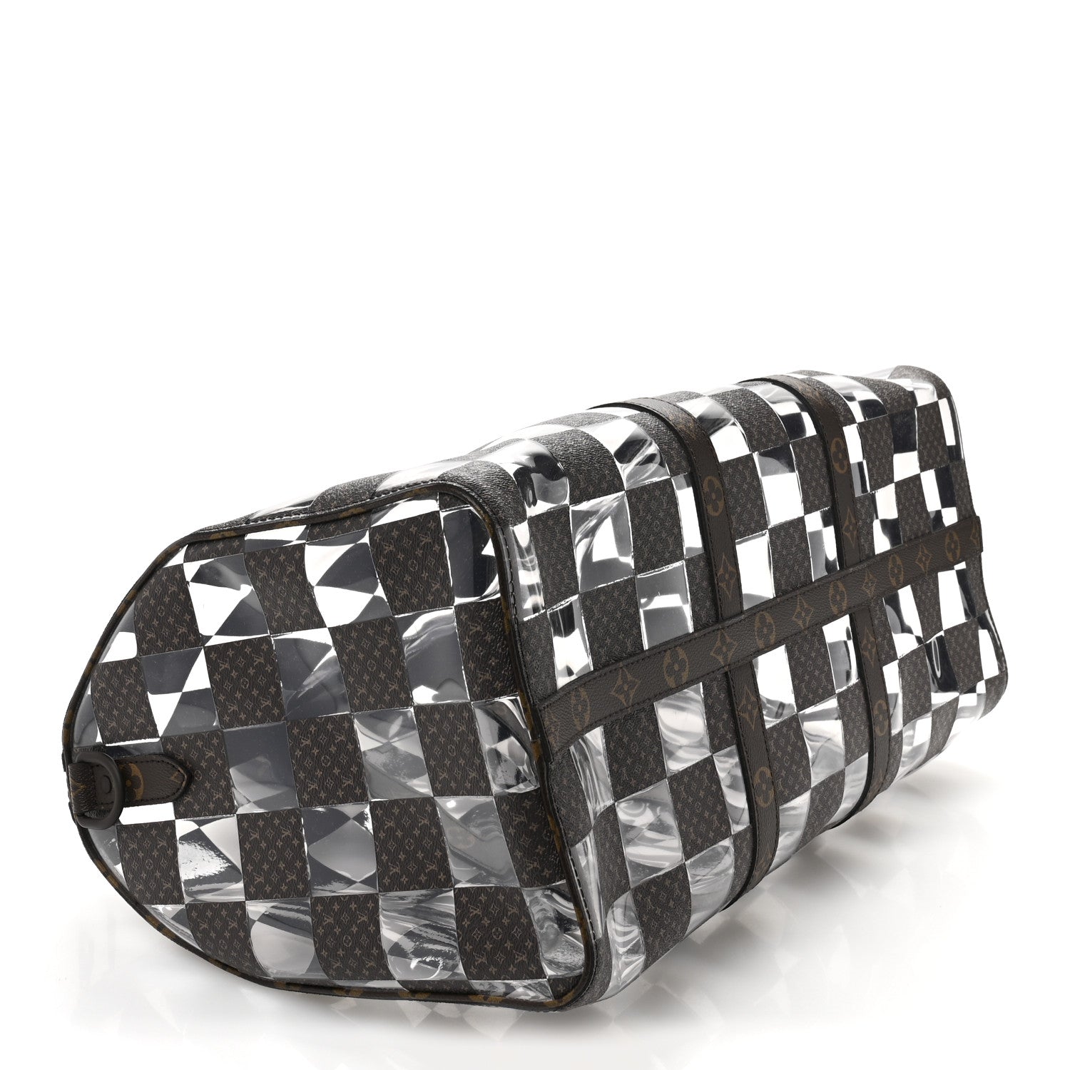 Louis Vuitton PVC Monogram Chess Keepall Bandouliere 50 3 of 8