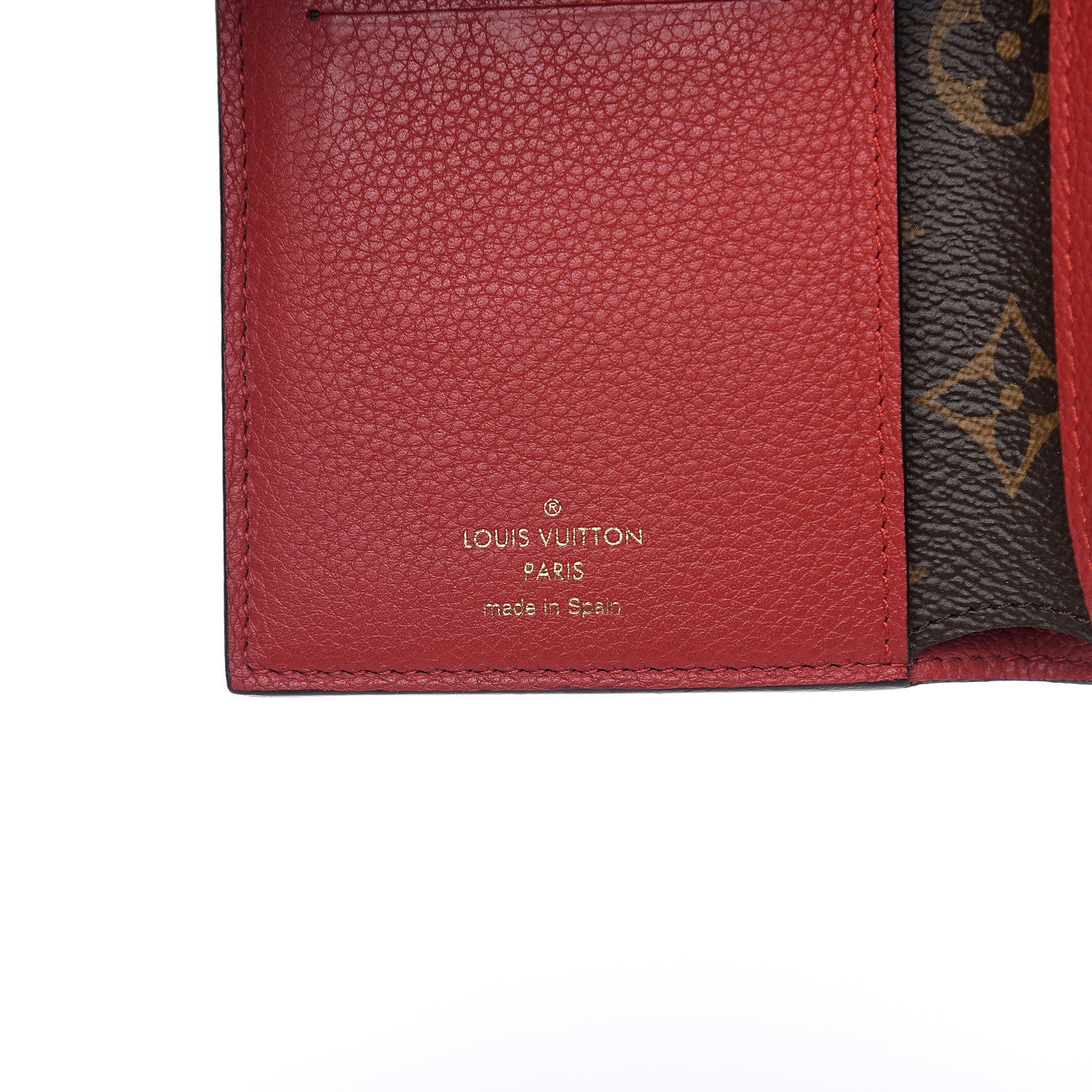 Louis Vuitton Monogram Pallas Compact Wallet Cherry 5 of 6