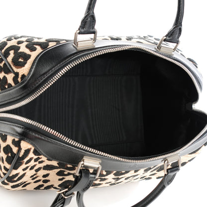 Louis Vuitton Jacquard Velvet Leopard Print Stephen Sprouse Speedy 5 of 7