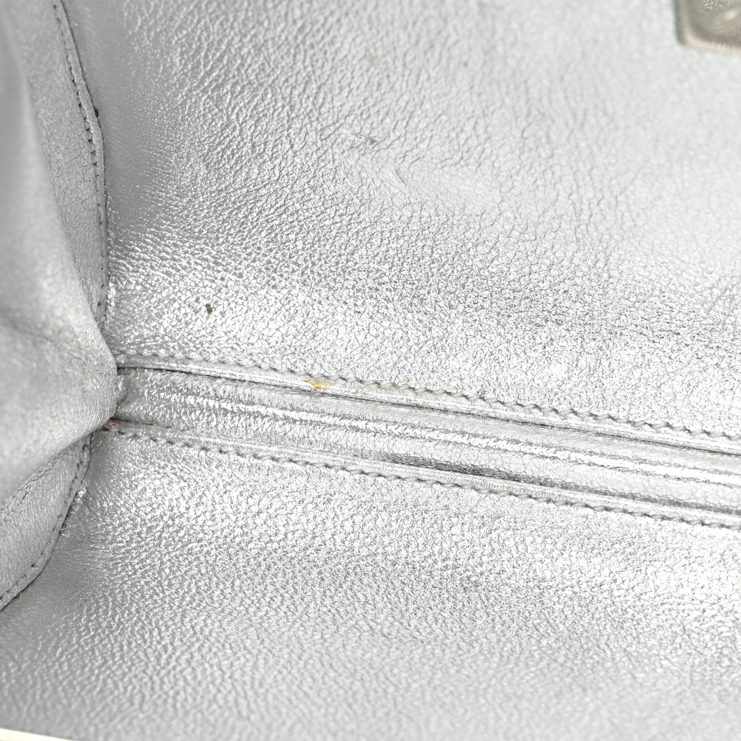 Swarovski Crystal Minaudiere Clutch Silver