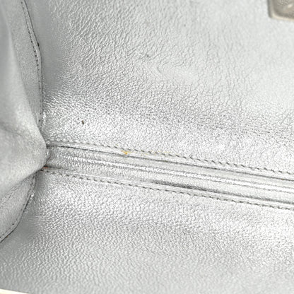 Judith Leiber Swarovski Crystal Minaudiere Clutch Silver 9 of 12