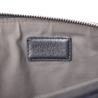 Bottega Veneta Vitello Intrecciato Pouch Argento Ossidato 6 of 11