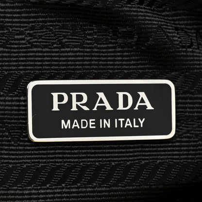 Prada Grace Lux Triangle Logo Embossed Triangle Wristlet Pouch Sole 6 of 8
