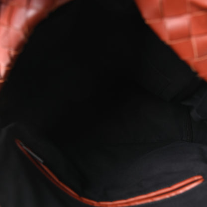 Bottega Veneta Nappa Intrecciato Backpack Rust 4 of 8
