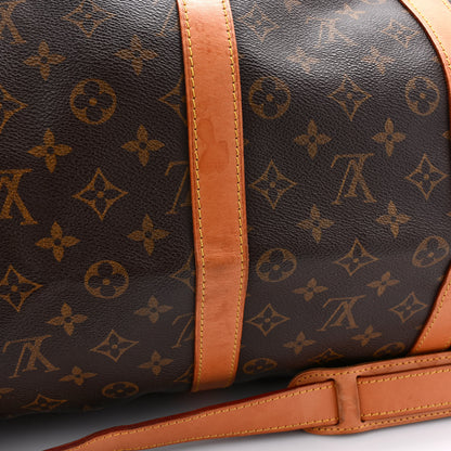 Louis Vuitton Monogram Keepall Bandouliere 55 14 of 15
