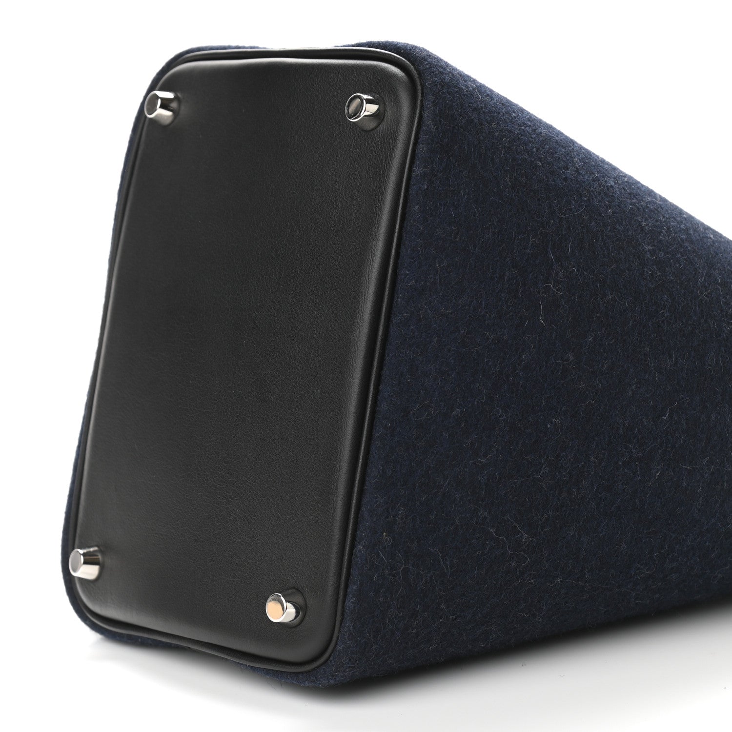 Hermes Feutre Swift Picotin Lock 18 PM Bleu Nuit Black 10 of 11