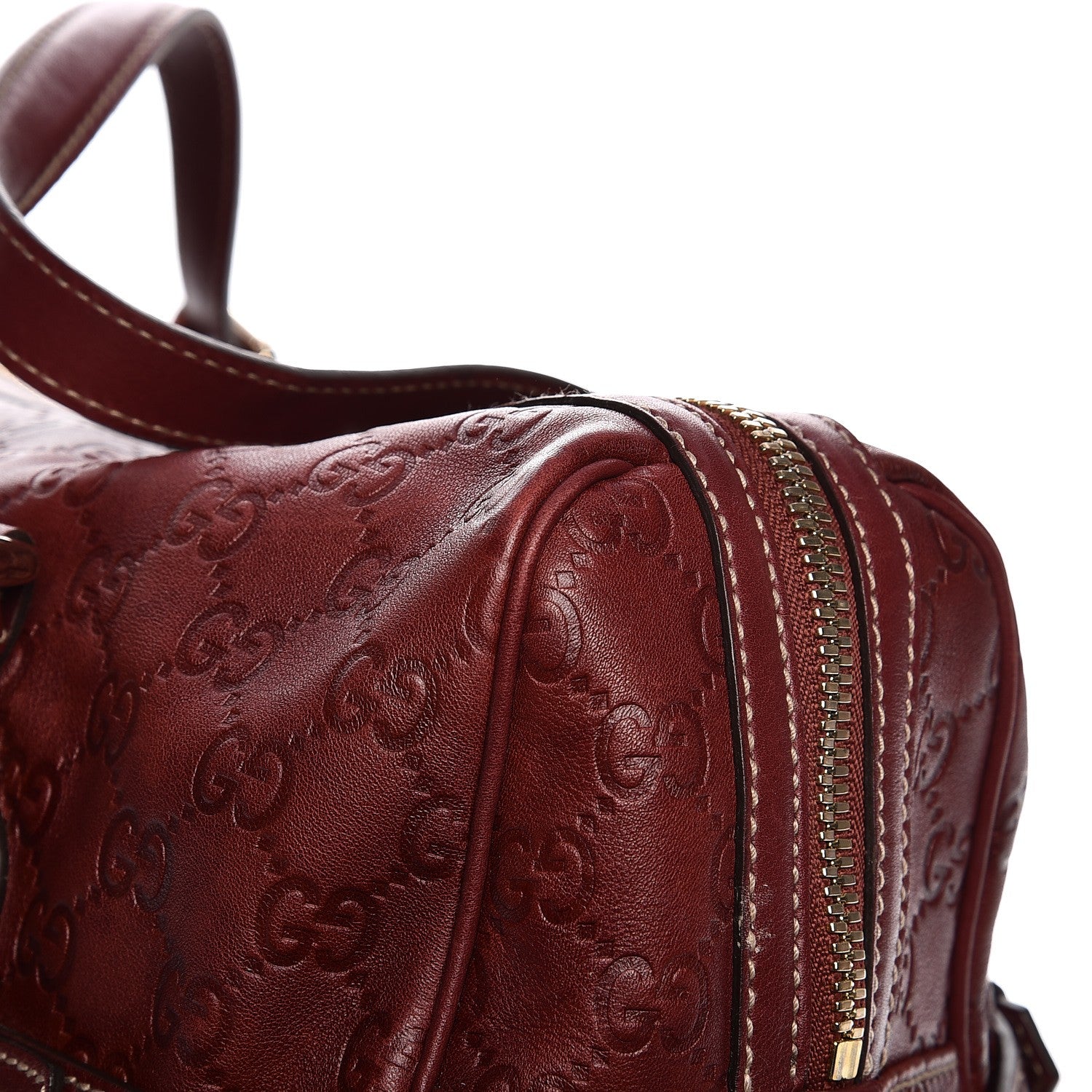 Gucci Guccissima 85th Anniversary Large Boston Rusty Red 12 of 12